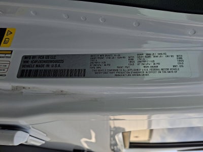 2025 Jeep Wrangler Sport S 4 Door 4x4