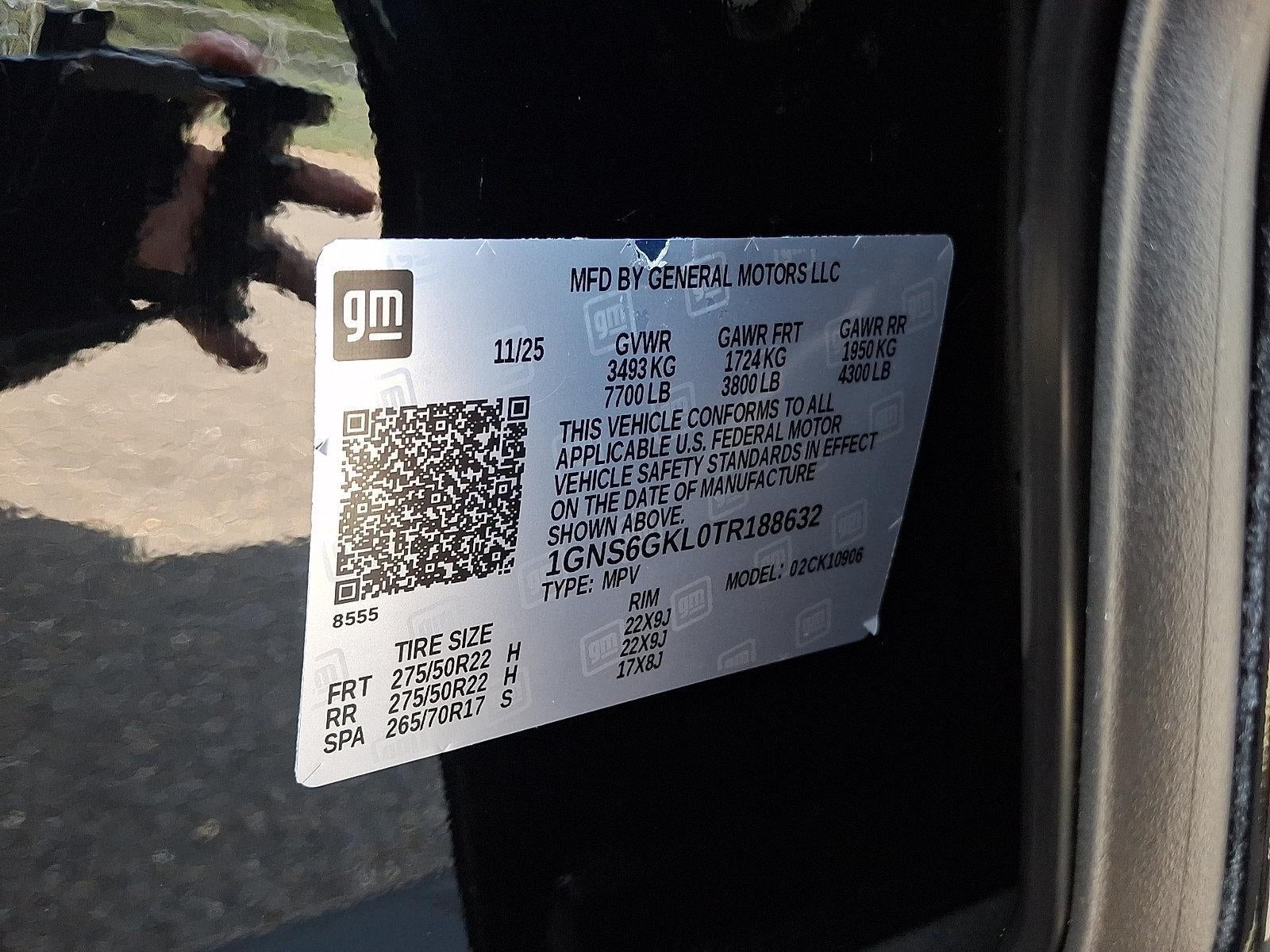 2026 Chevrolet Suburban 4WD High Country