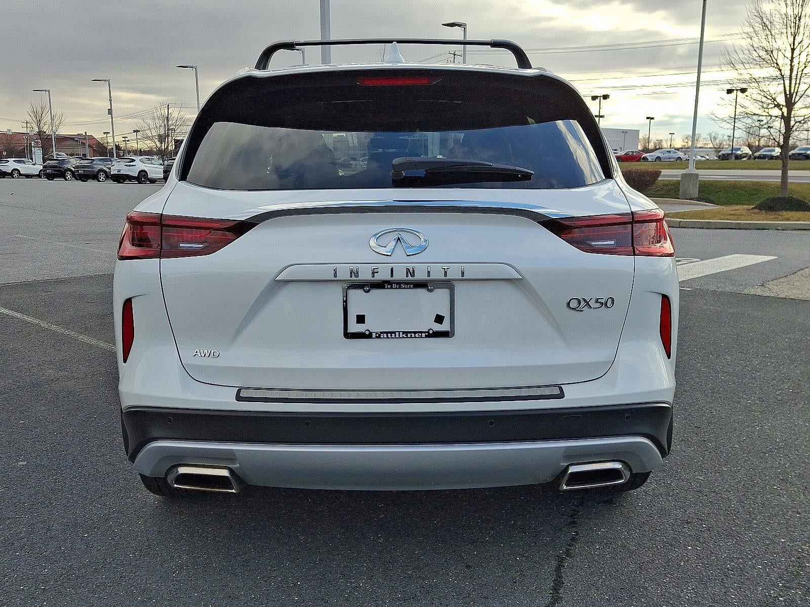 2025 INFINITI QX50 LUXE AWD