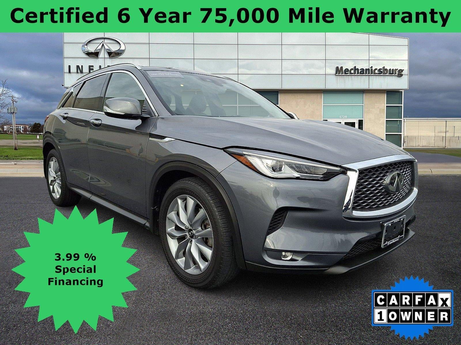 2022 INFINITI QX50 LUXE AWD