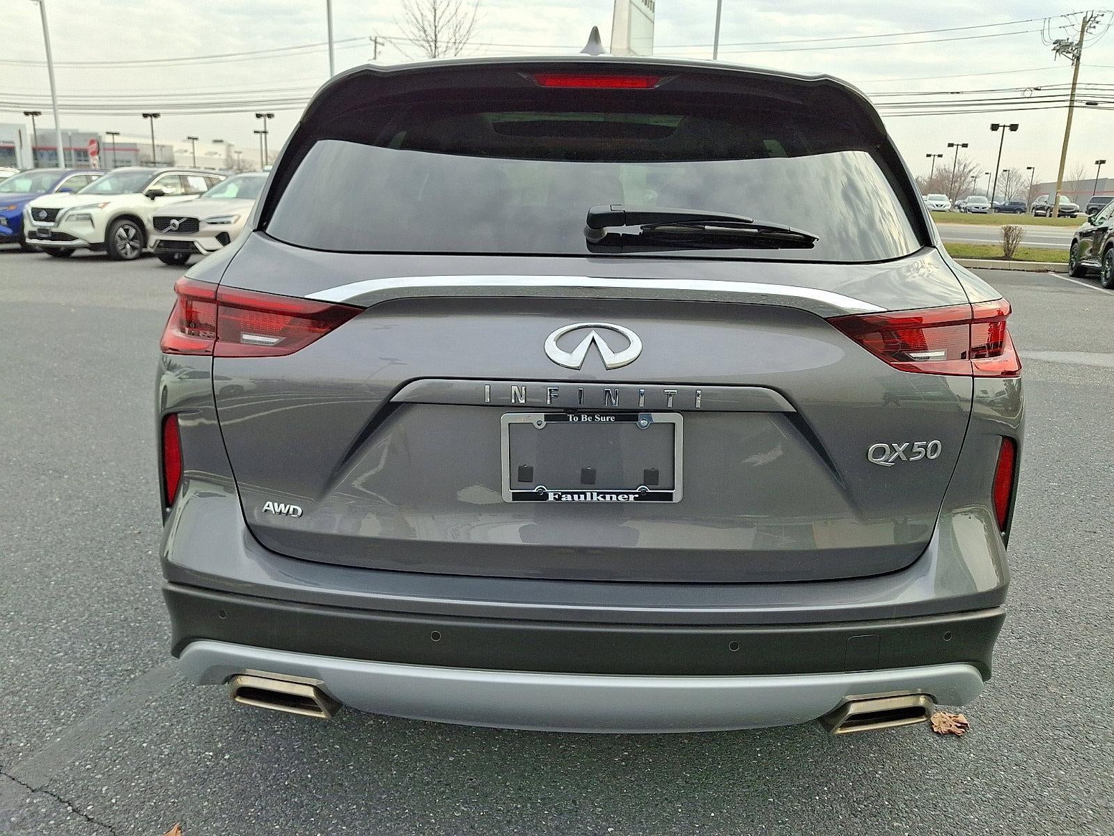 2022 INFINITI QX50 LUXE AWD