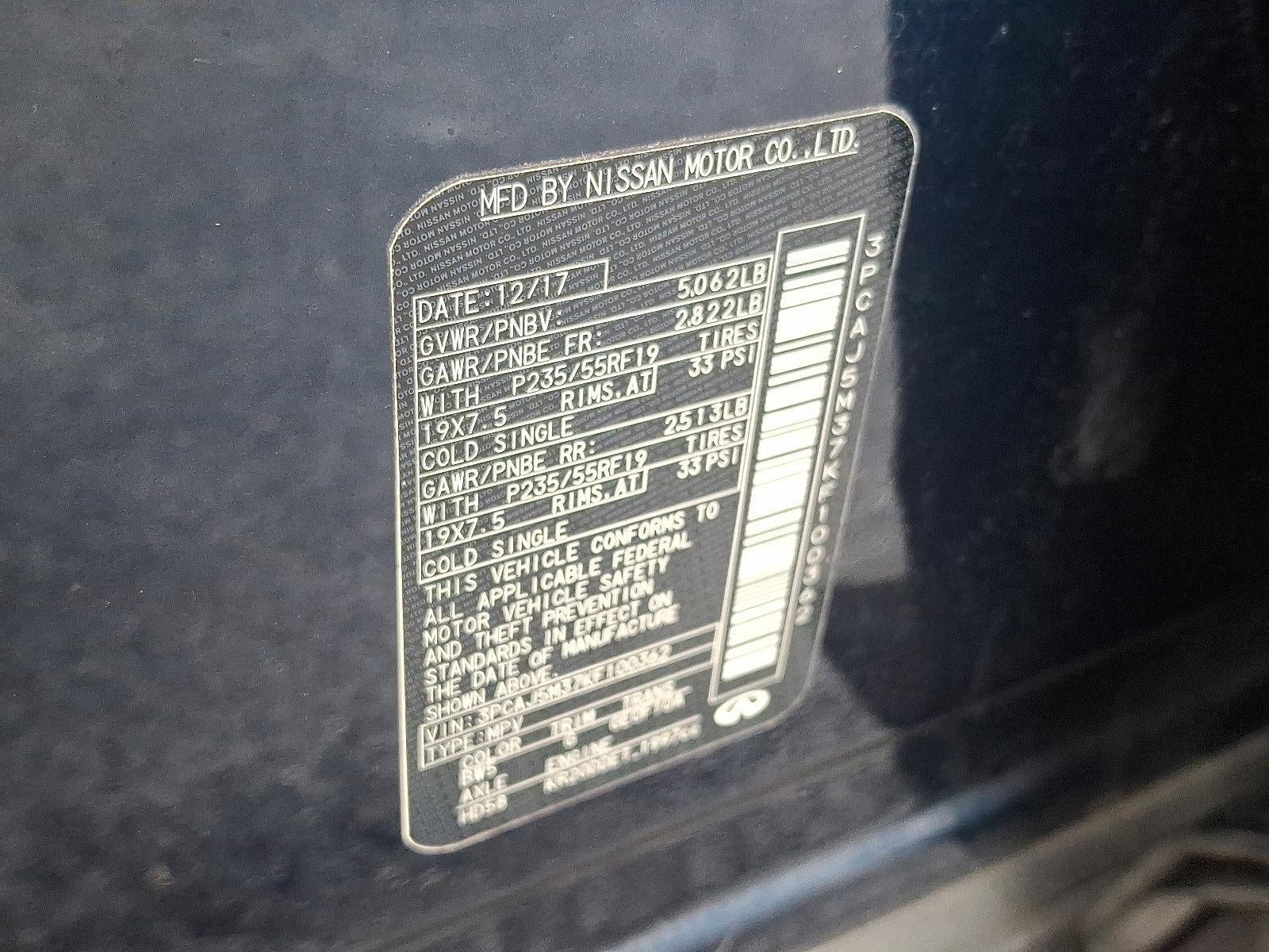 2019 INFINITI QX50 ESSENTIAL AWD