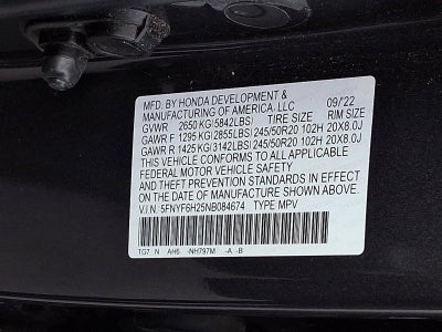 2022 Honda Pilot Special Edition AWD