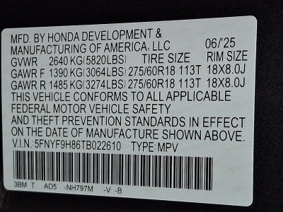 2026 Honda Passport TrailSport Elite AWD