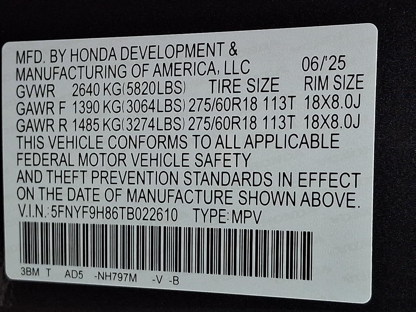 2026 Honda Passport TrailSport Elite AWD