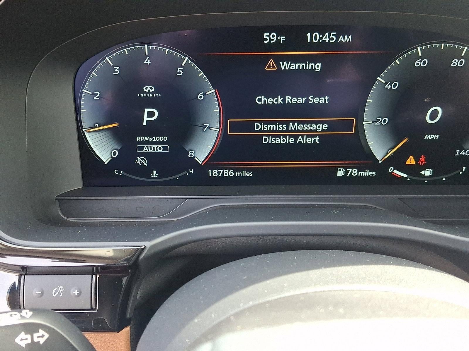 2025 INFINITI QX60 SENSORY AWD