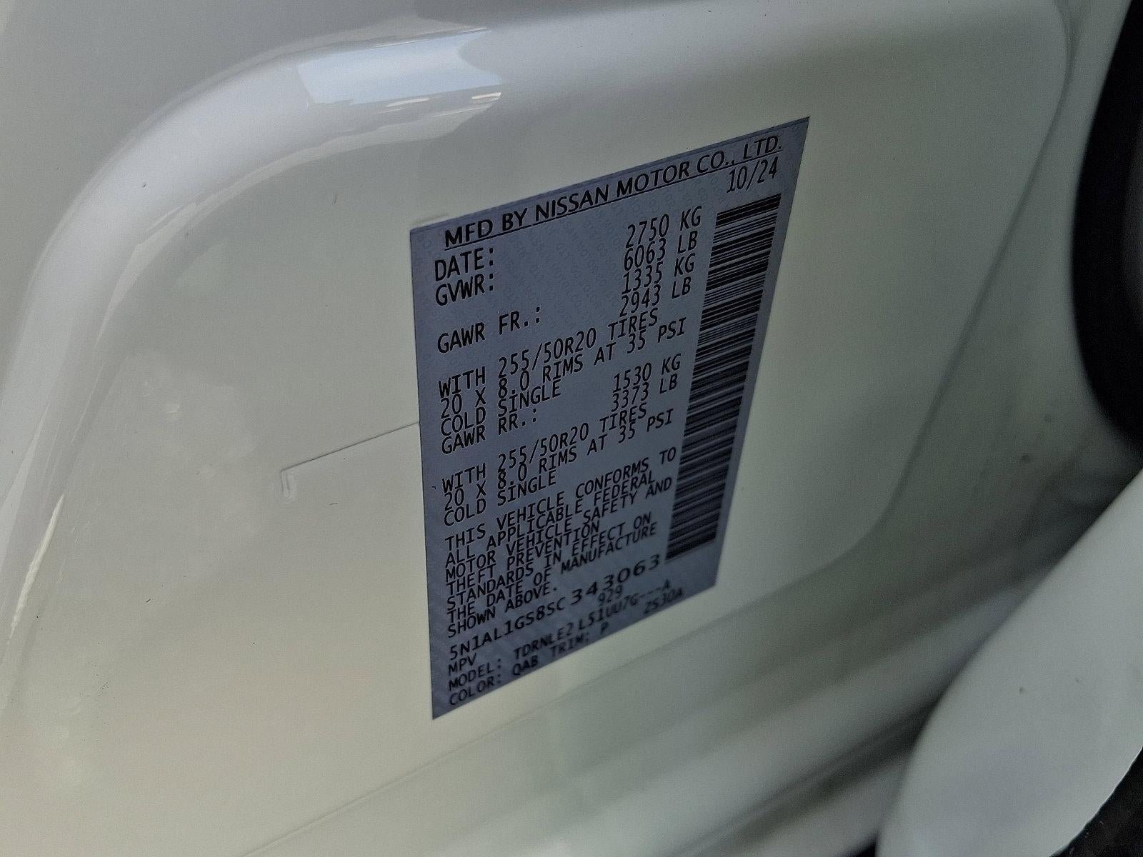 2025 INFINITI QX60 SENSORY AWD
