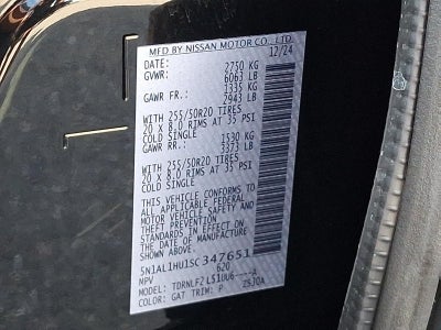 2025 INFINITI QX60 AUTOGRAPH AWD