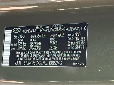 2025 Hyundai SANTA FE XRT AWD