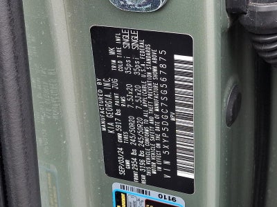 2025 Kia Telluride SX X-Line AWD