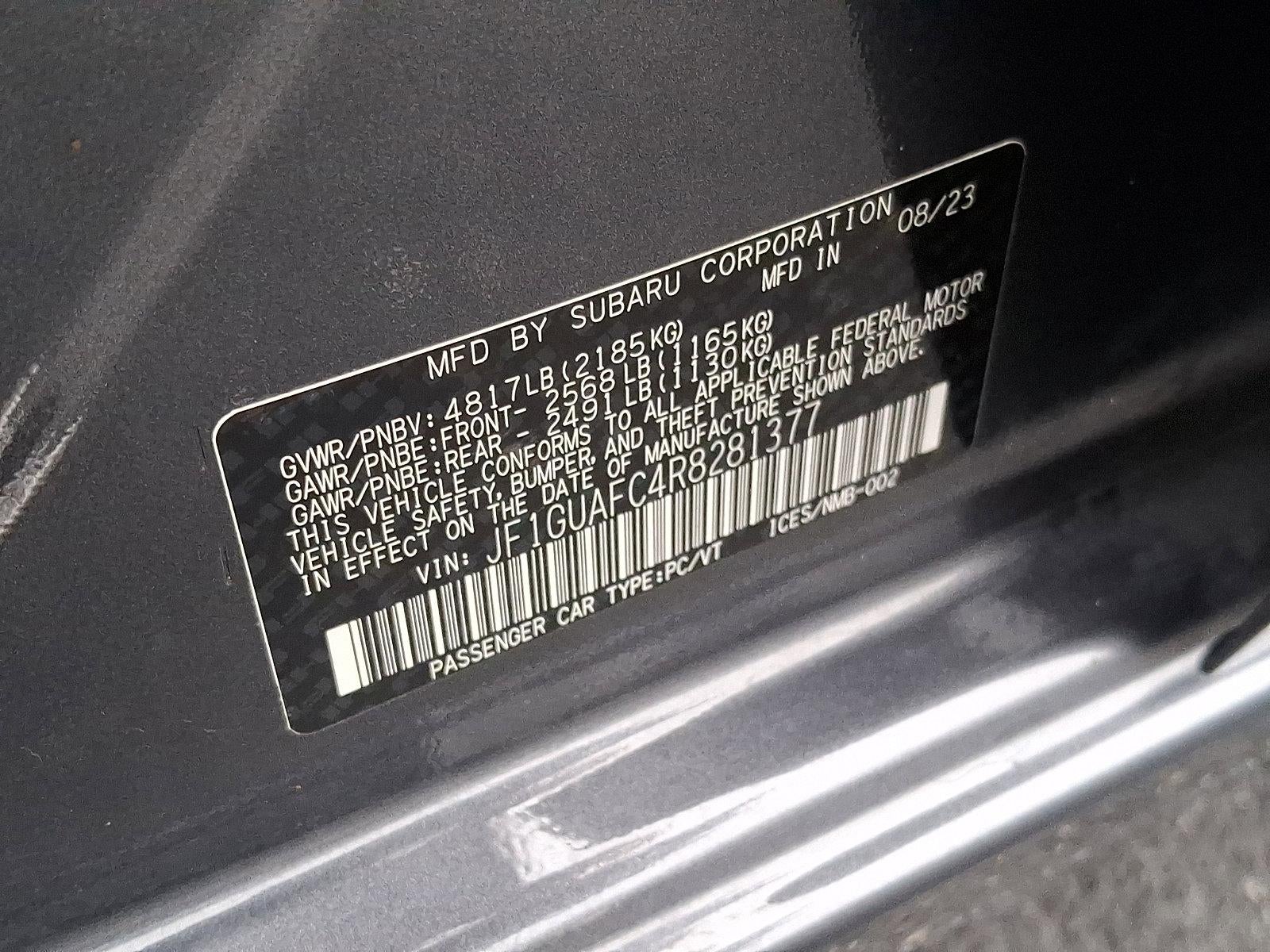 2024 Subaru Impreza Sport AWD