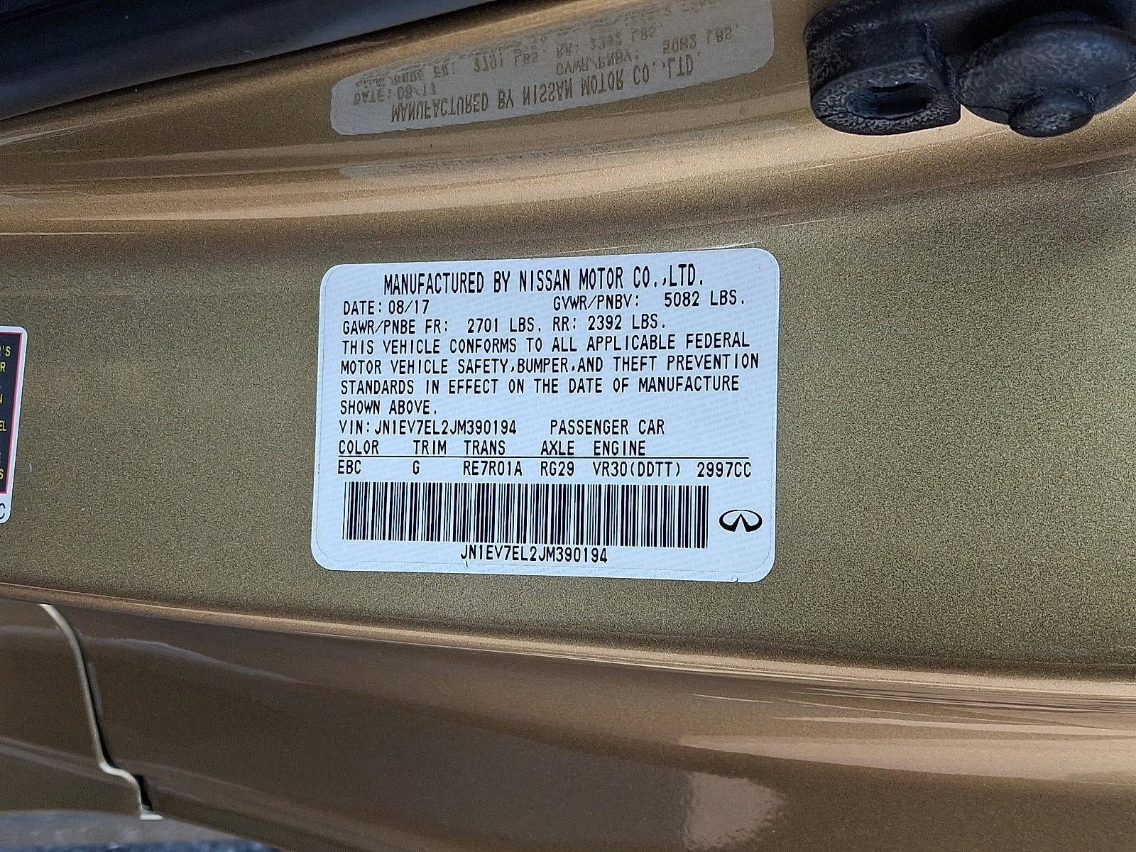 2018 INFINITI Q60 3.0t LUXE AWD