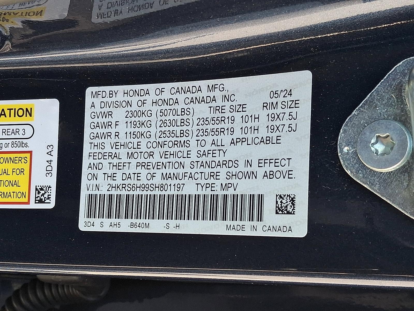 2025 Honda CR-V Hybrid Sport Touring AWD