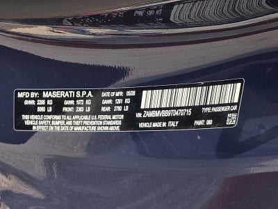 2026 Maserati GranTurismo Coupe