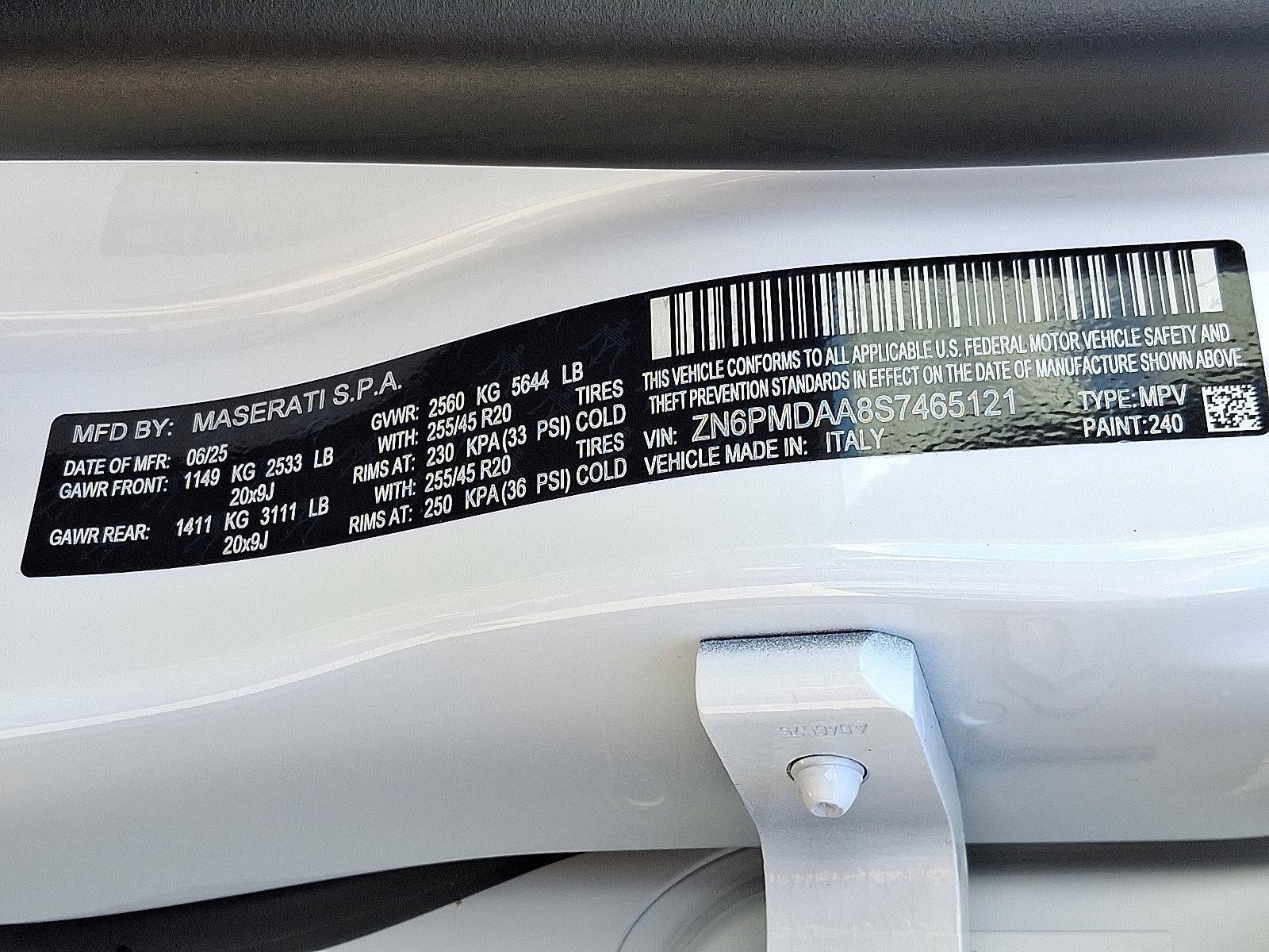 2025 Maserati Grecale AWD