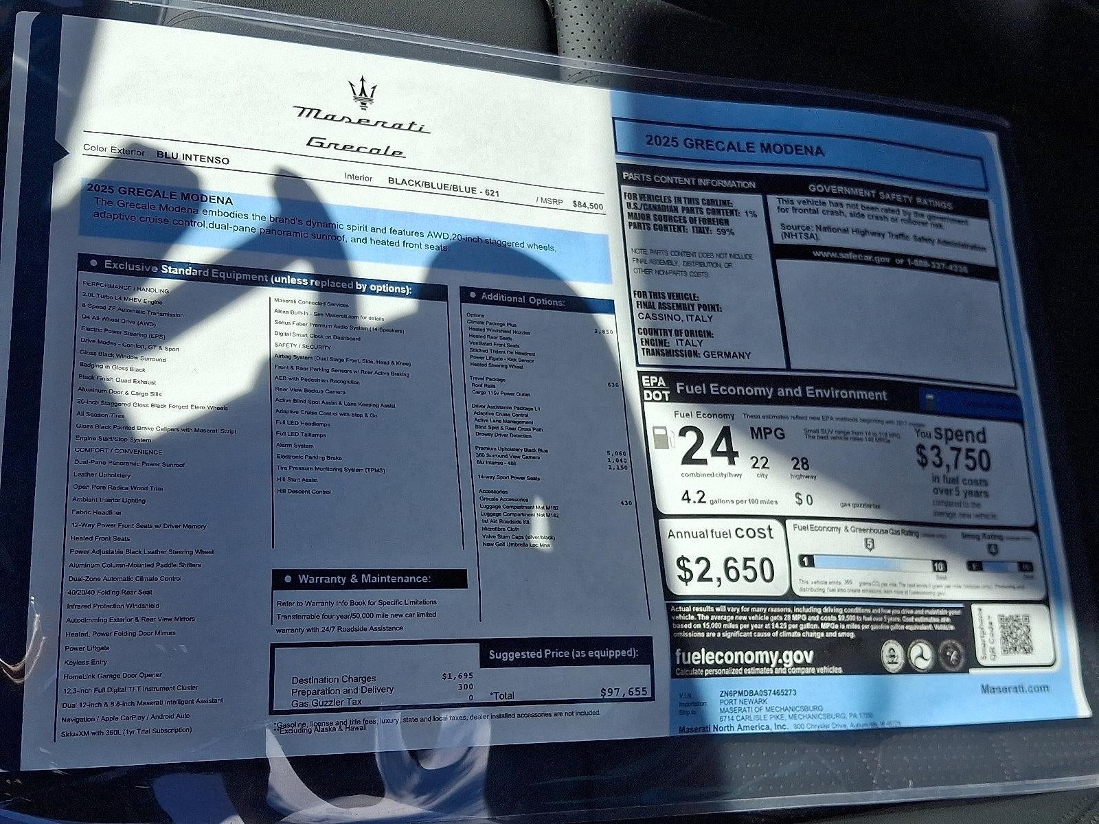 2025 Maserati Grecale Modena AWD