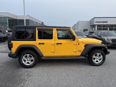 2018 Jeep Wrangler Unlimited Sport S 4x4