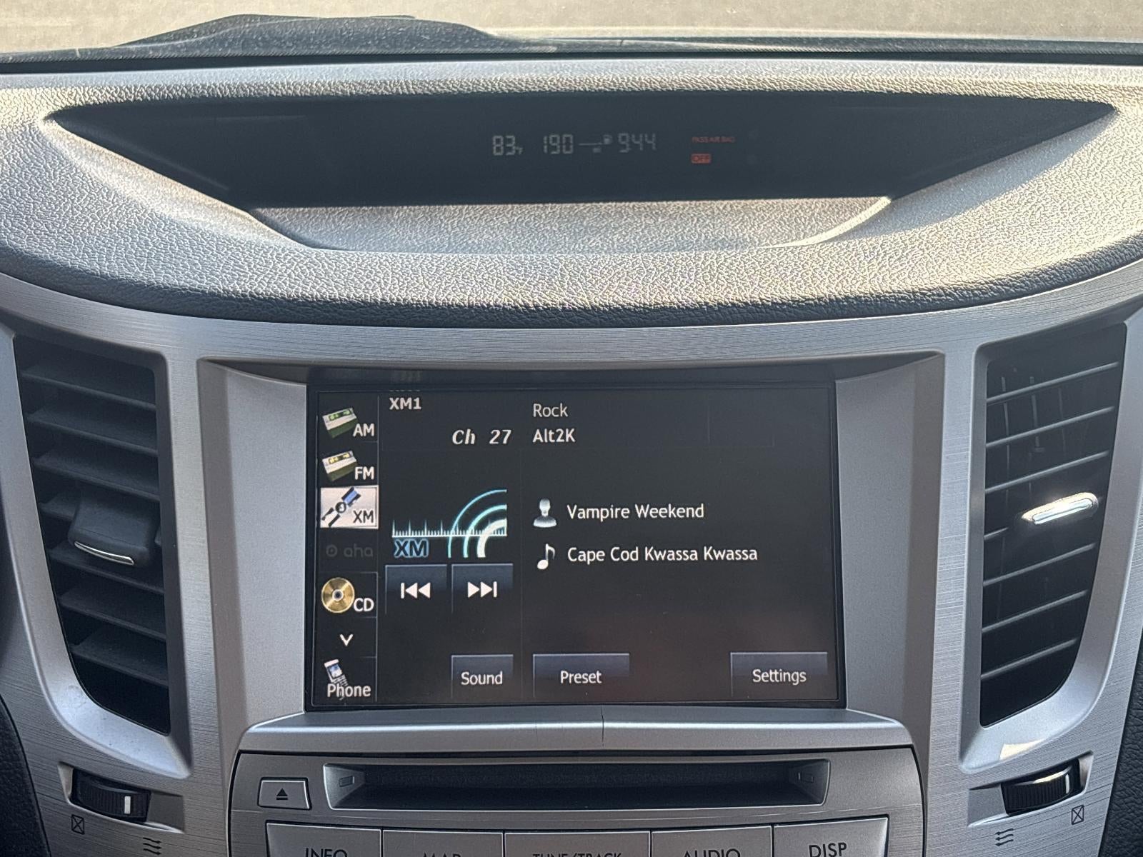 2014 Subaru Legacy 2.5i Limited