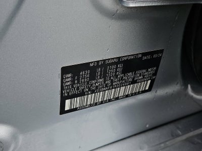 2024 Subaru Legacy Premium AWD