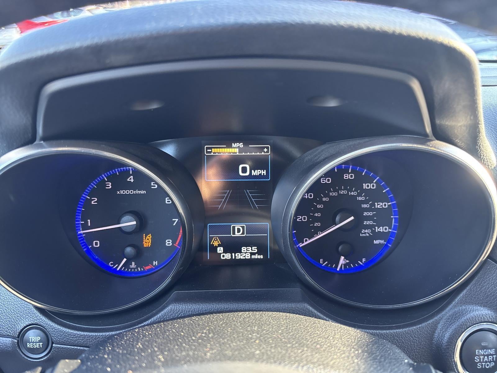 2016 Subaru Outback 2.5i Limited PZEV