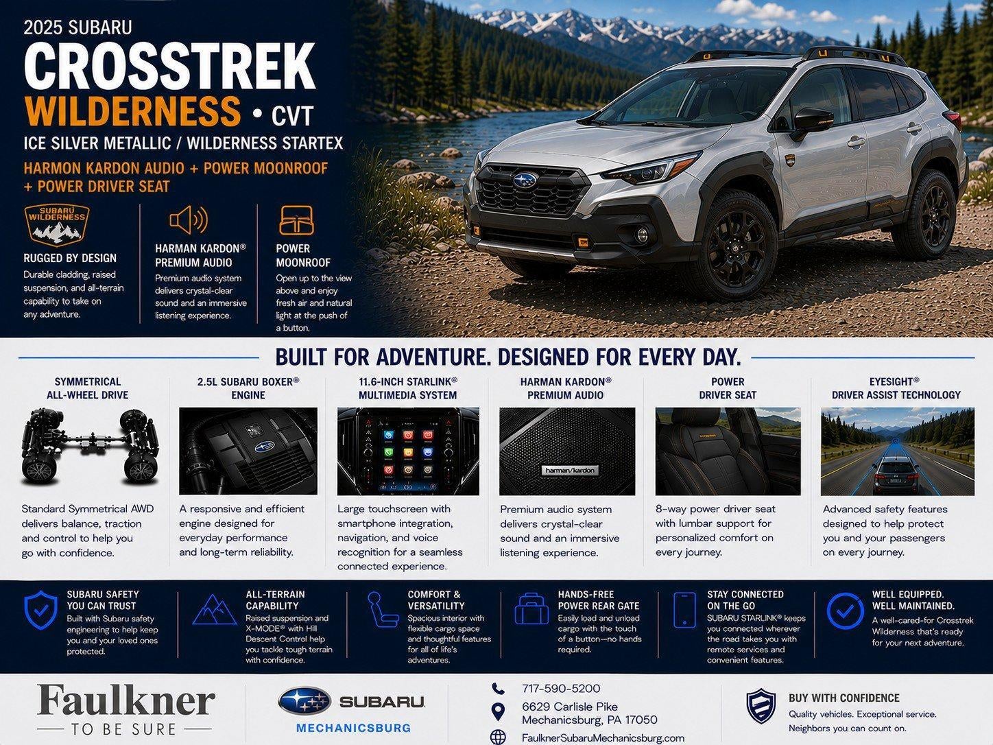 2025 Subaru Crosstrek Wilderness AWD