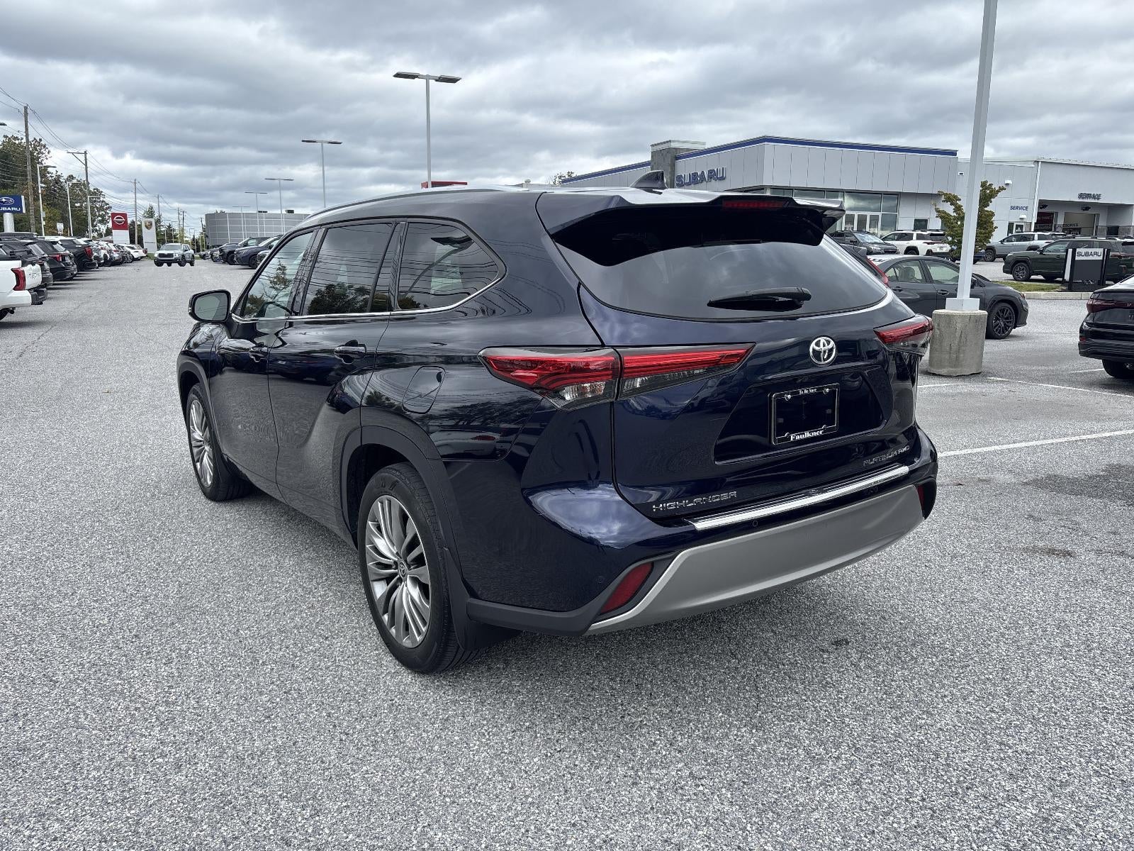 2021 Toyota Highlander Platinum AWD (Natl)