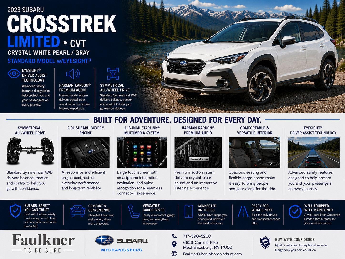 2023 Subaru Crosstrek Limited CVT