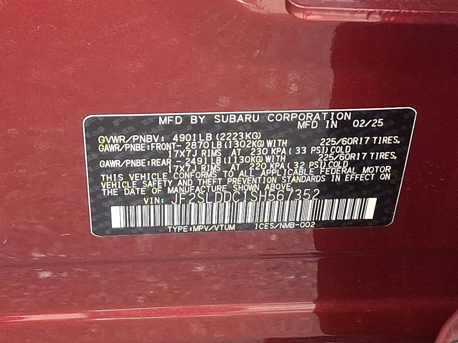 2025 Subaru Forester Premium AWD