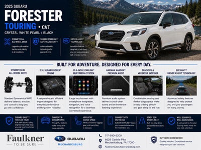 2025 Subaru Forester Touring AWD
