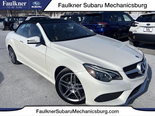 2017 Mercedes-Benz E-Class E 400 RWD Cabriolet