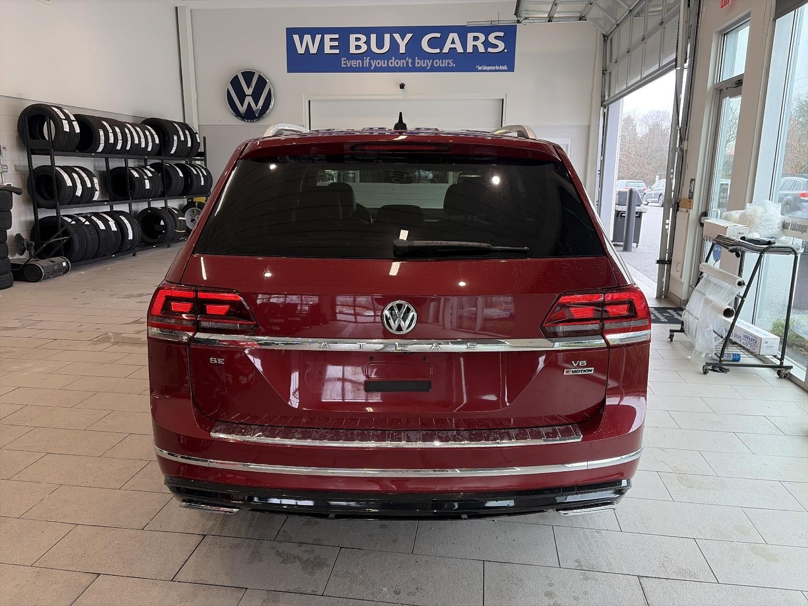 2018 Volkswagen Atlas 3.6L V6 SE w/Technology 4MOTION