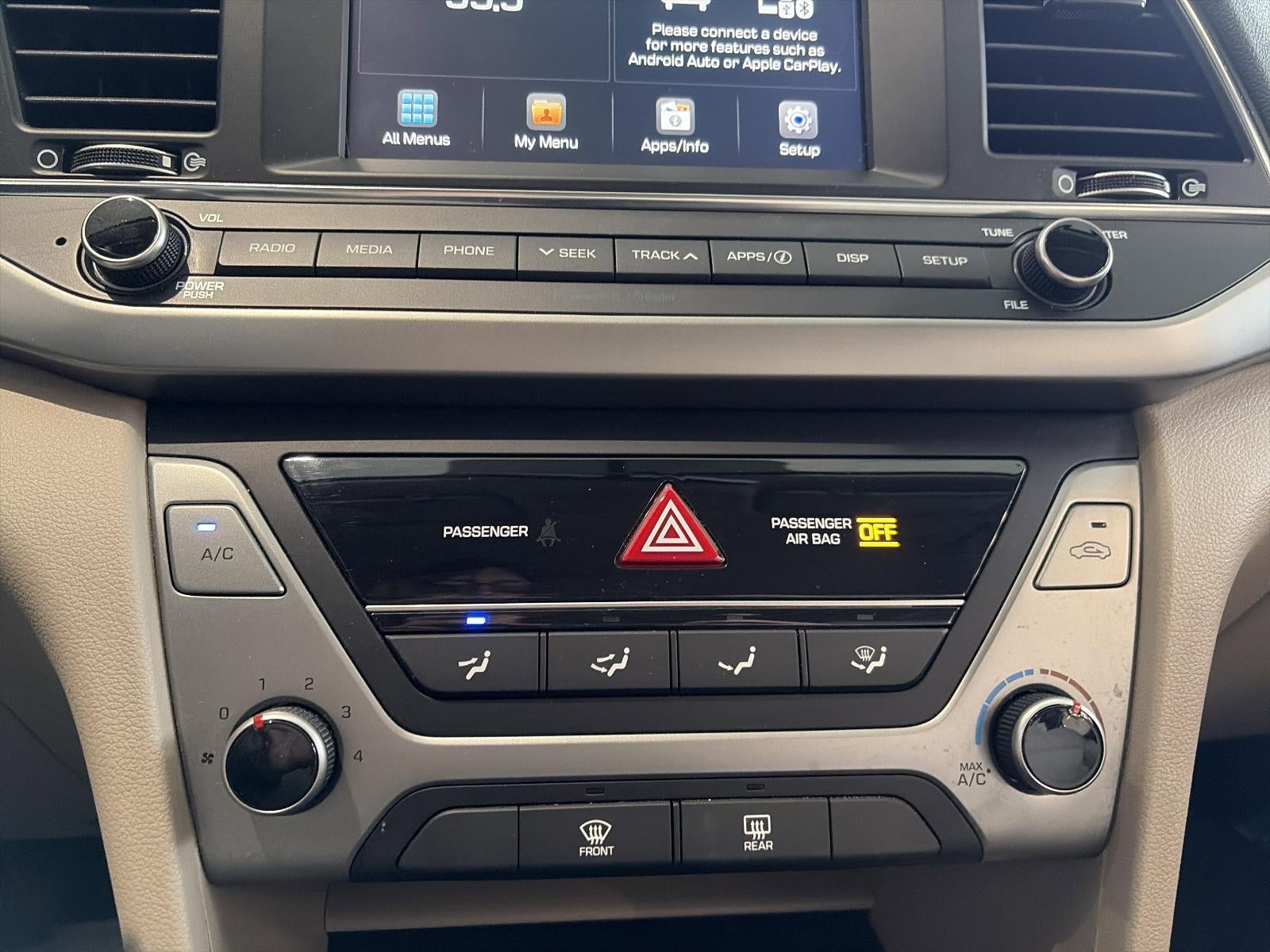 2018 Hyundai ELANTRA SEL 2.0L Auto