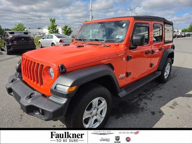 2018 Jeep Wrangler Unlimited Sport S 4x4