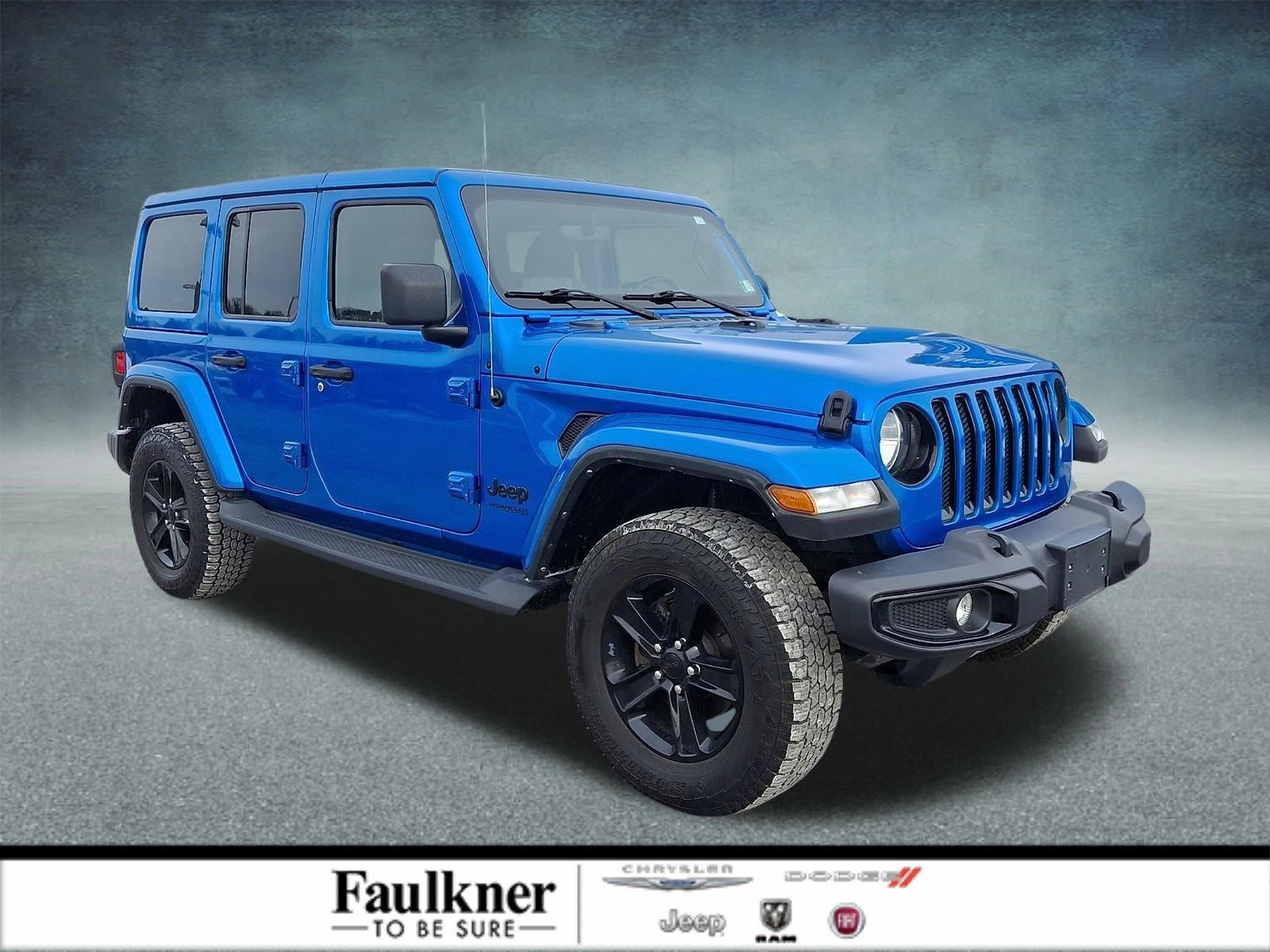 2021 Jeep Wrangler Unlimited Sahara Altitude 4x4