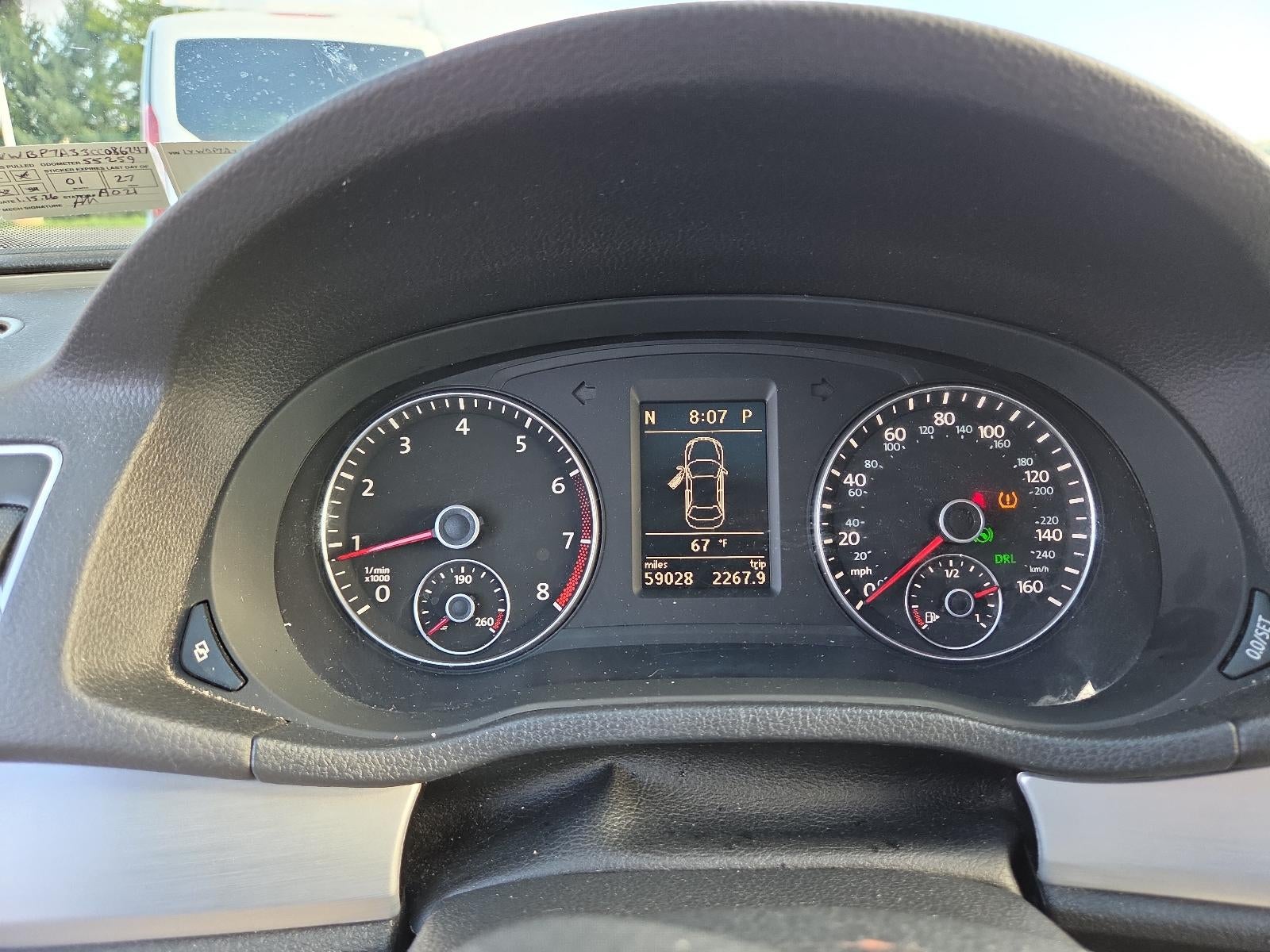 2012 Volkswagen Passat 4dr Sdn 2.5L Auto SE PZEV