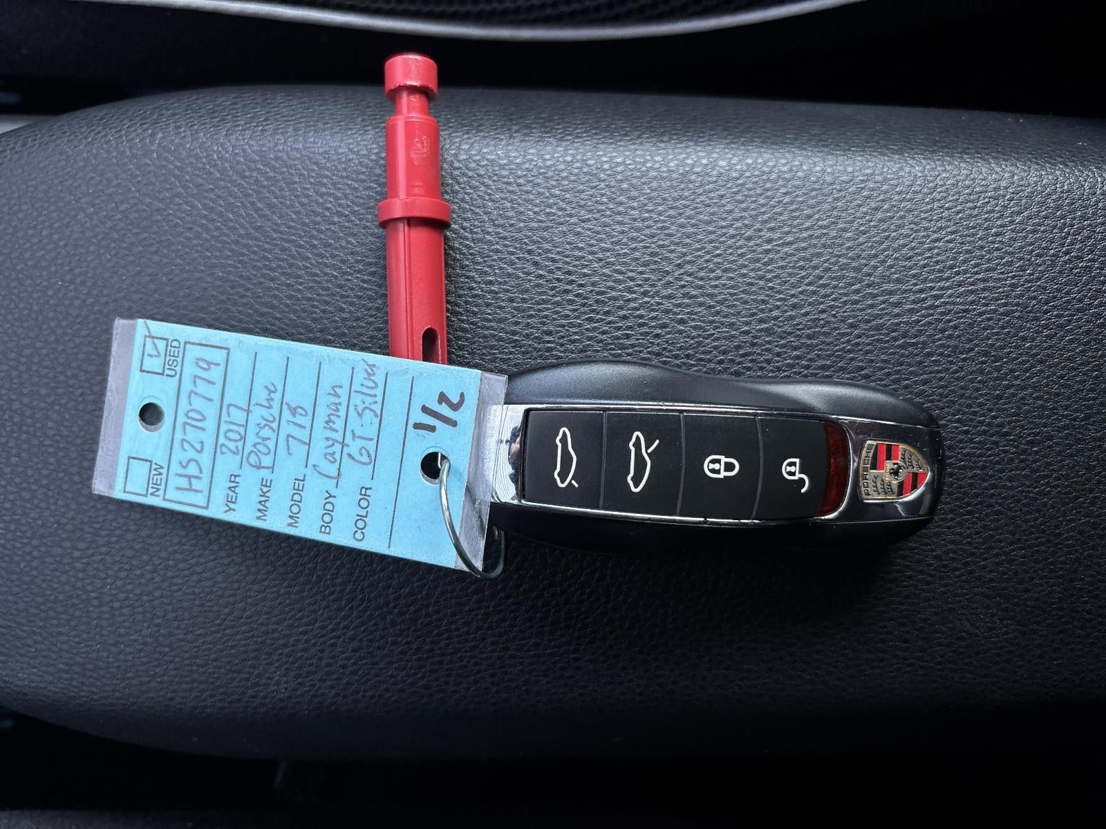 2017 Porsche 718 Cayman Coupe