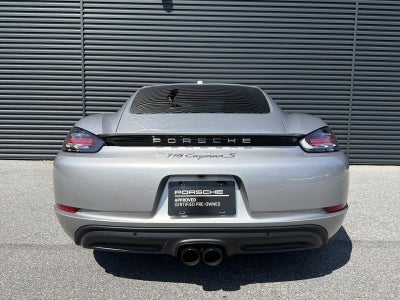 2023 Porsche 718 Cayman S Coupe
