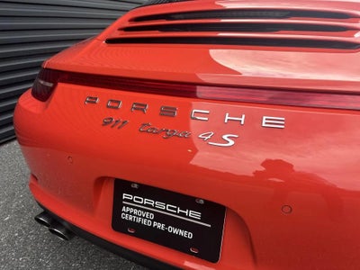 2016 Porsche 911 2dr Targa 4S