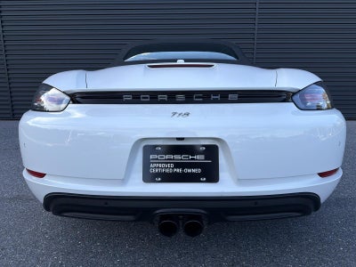 2017 Porsche 718 Boxster Roadster