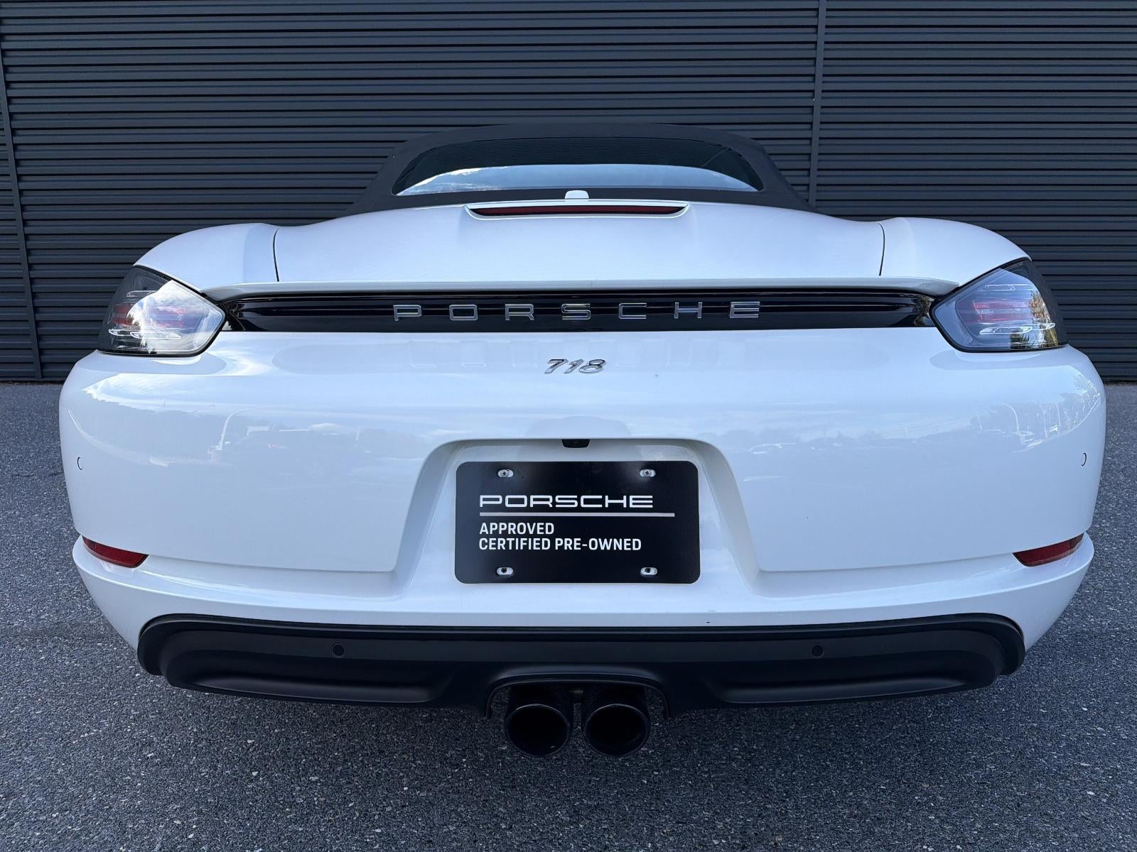 2017 Porsche 718 Boxster Roadster