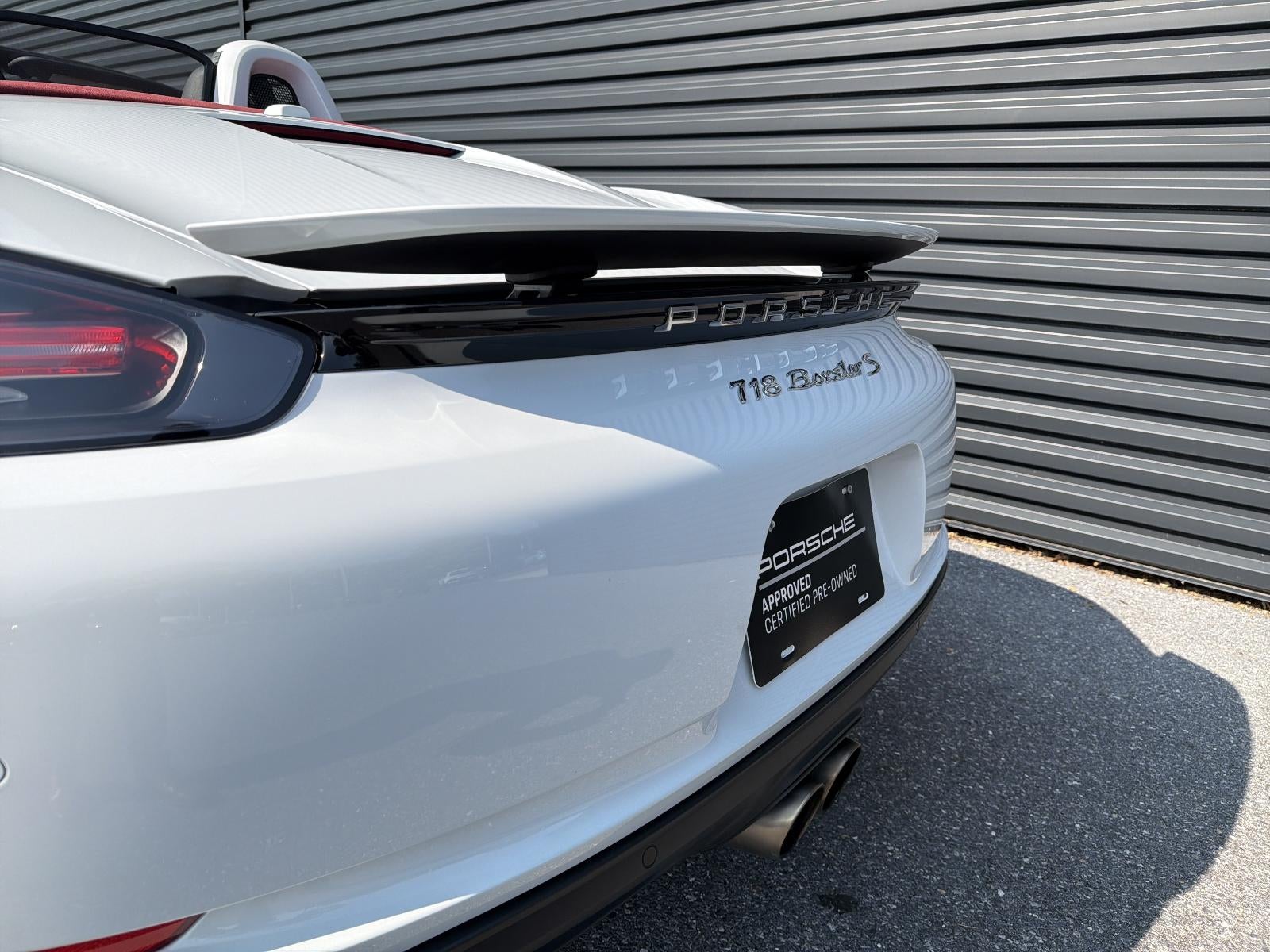 2019 Porsche 718 Boxster S Roadster