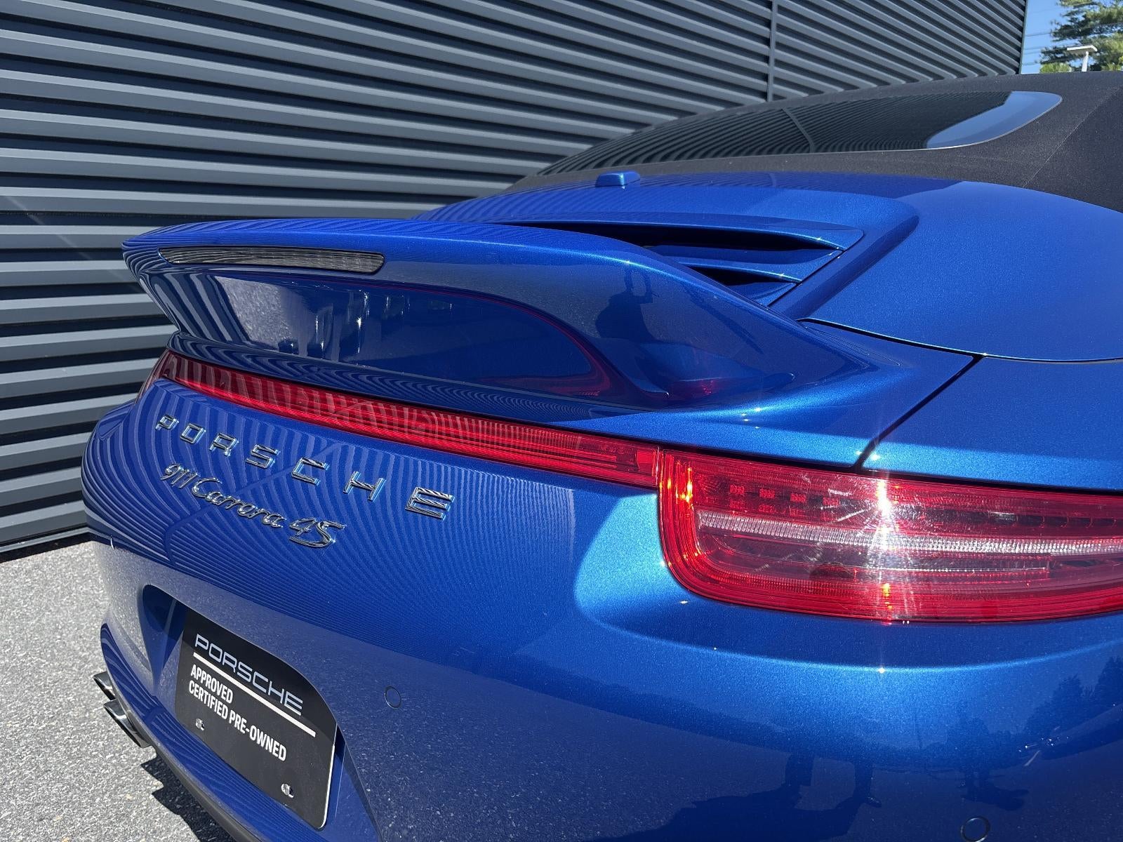 2016 Porsche 911 2dr Cabriolet Carrera 4S