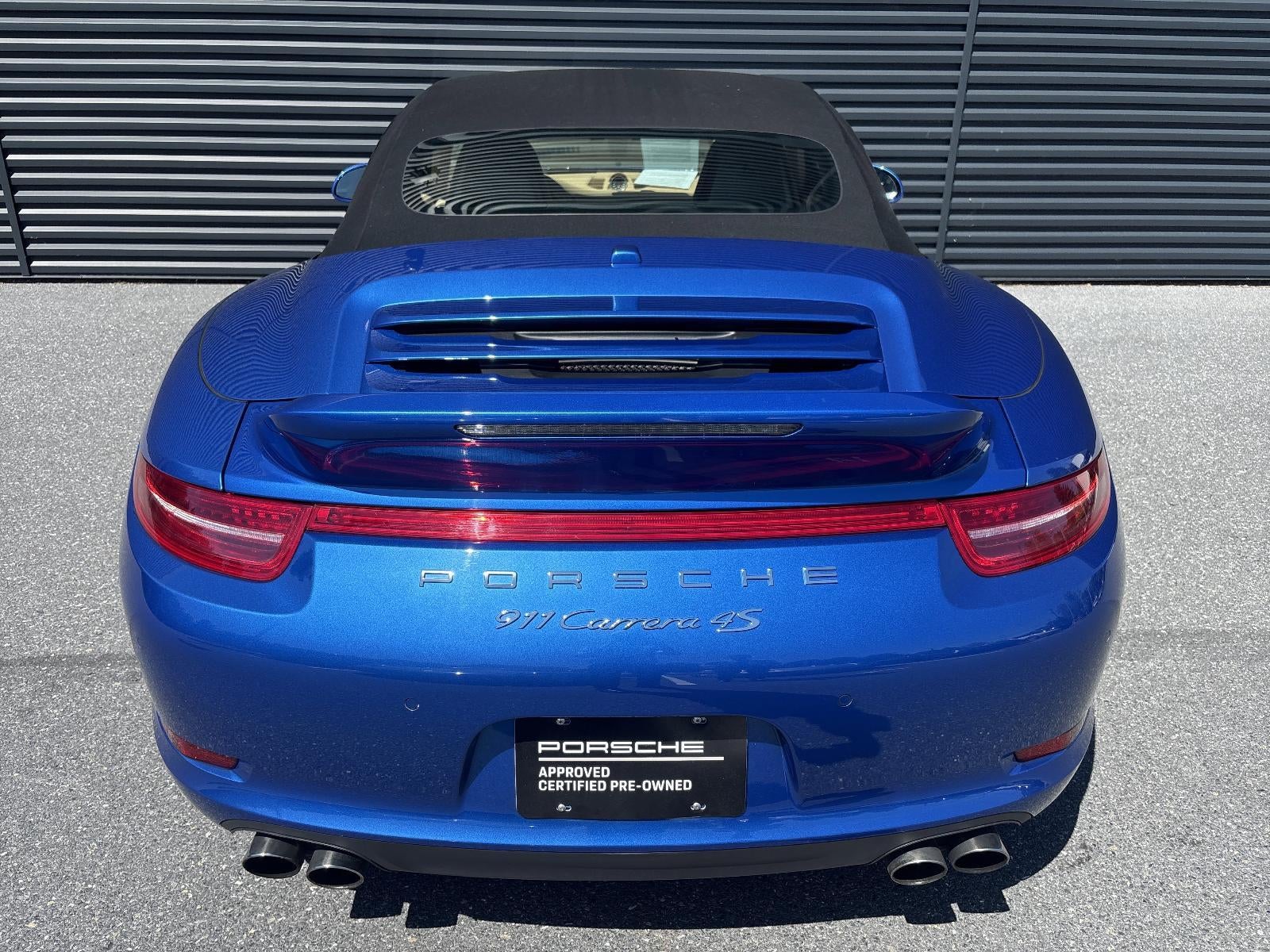 2016 Porsche 911 2dr Cabriolet Carrera 4S