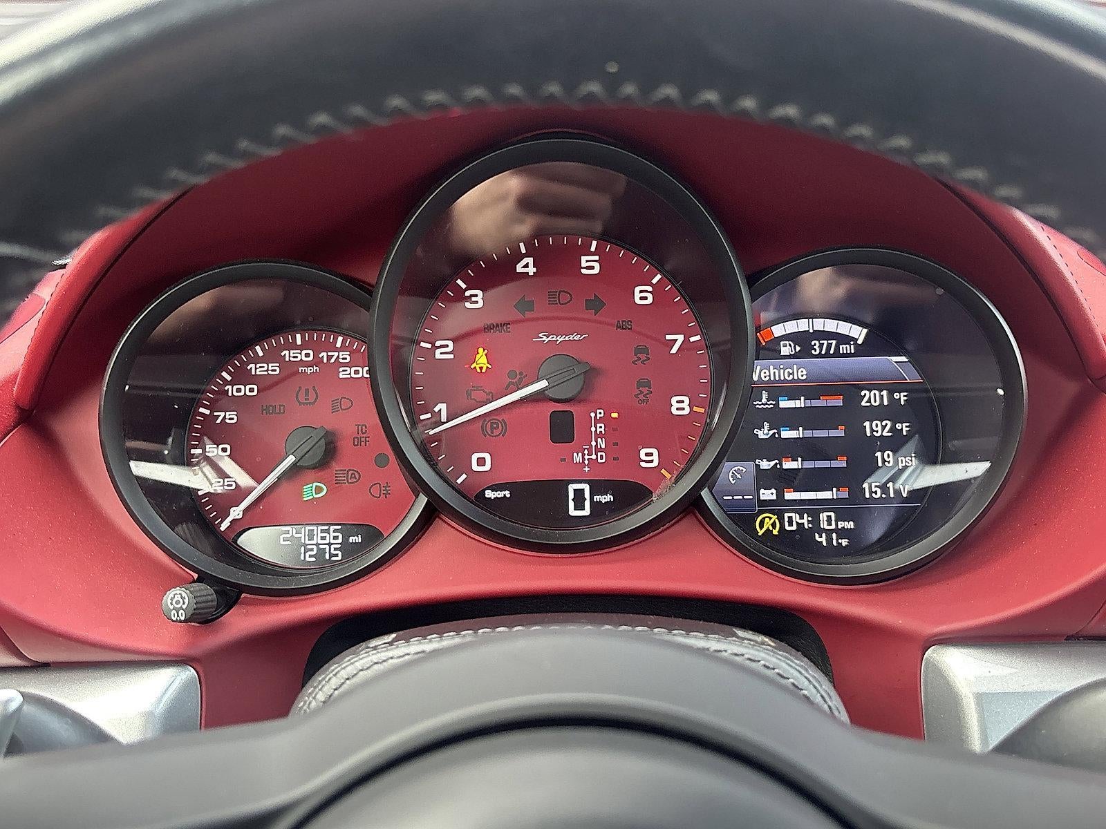 2021 Porsche 718 Spyder Roadster