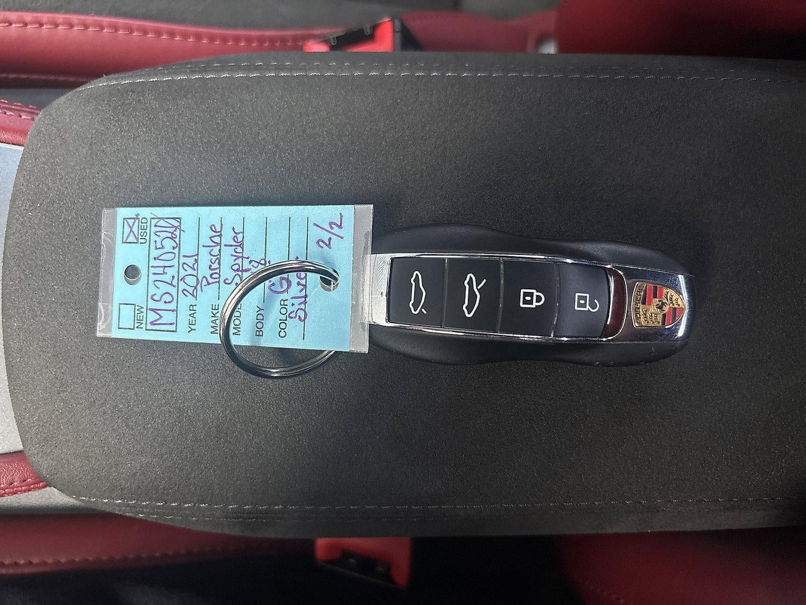 2021 Porsche 718 Spyder Roadster