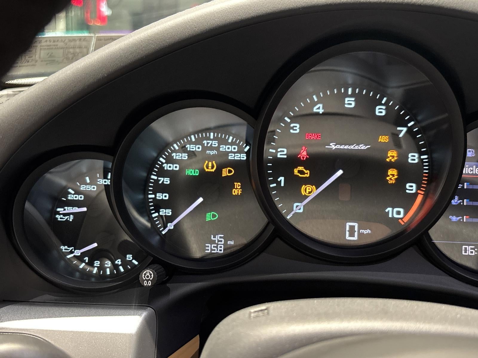 2019 Porsche 911 Speedster Cabriolet