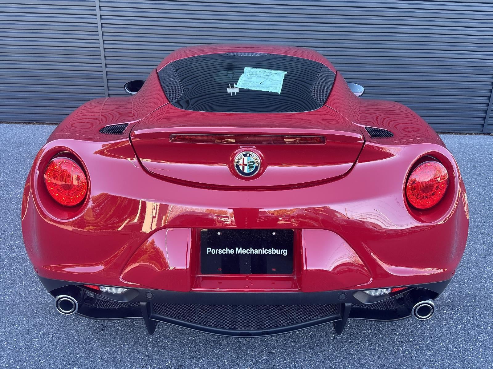 2015 Alfa Romeo 4C 2dr Cpe
