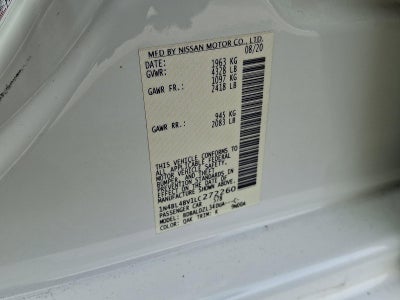 2020 Nissan Altima S