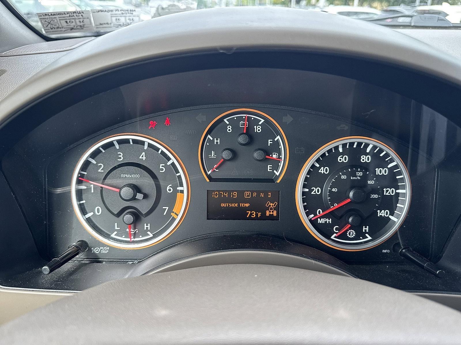 2014 Nissan Titan 4WD Crew Cab Short Bed SV