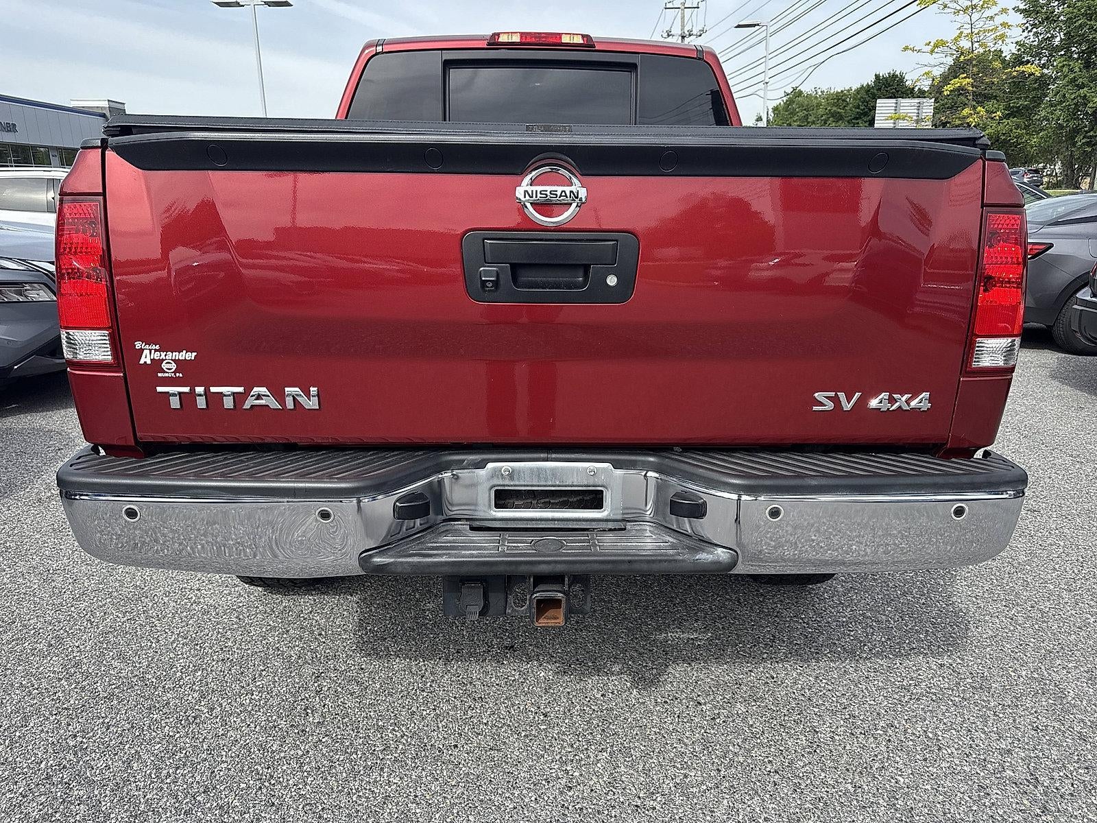2014 Nissan Titan 4WD Crew Cab Short Bed SV